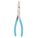 PLIERS, CARBON STEEL, BLUE HANDLE, 7⅞ IN L, 0.51 LB WEIGHT