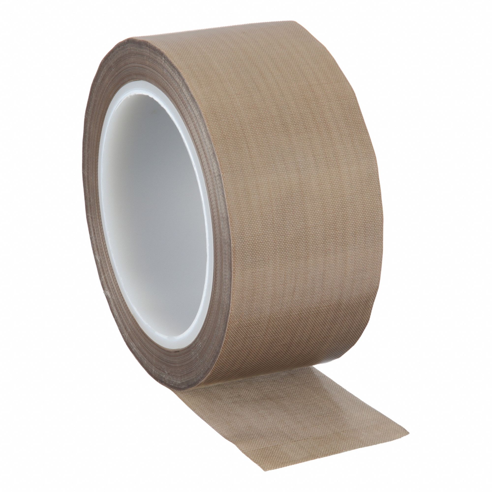 Cloth Tape: 2 in Wd, 36 yd Lg, 5 mil Thick, Silicone, Polyethylene Coated Cloth, Tan