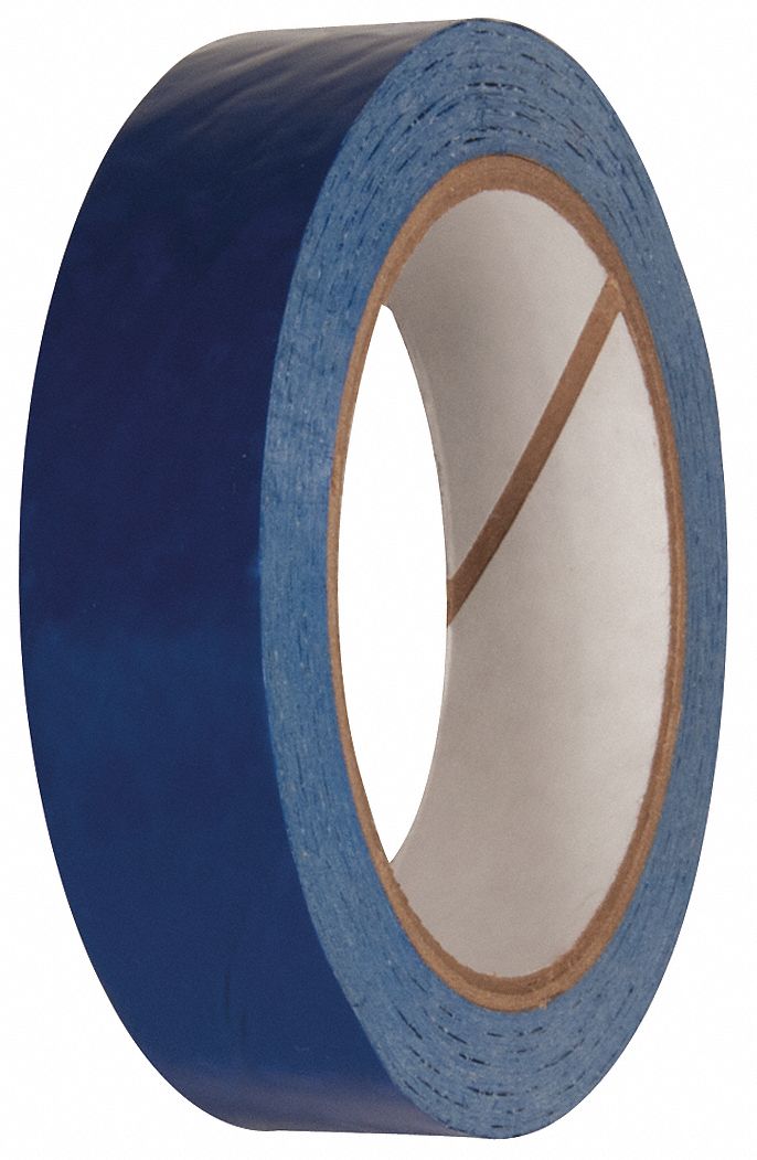 GRAINGER APPROVED Floor Marking Tape, Solid, Continuous Roll, 1 in