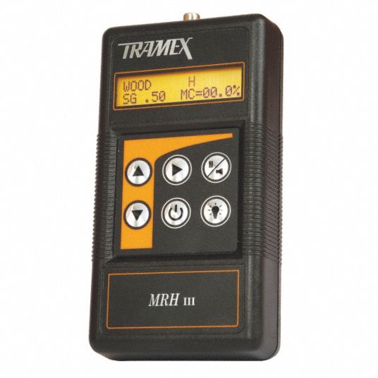 TRAMEX Digital Moisture and RH Meter - 15D750|MRHIII - Grainger