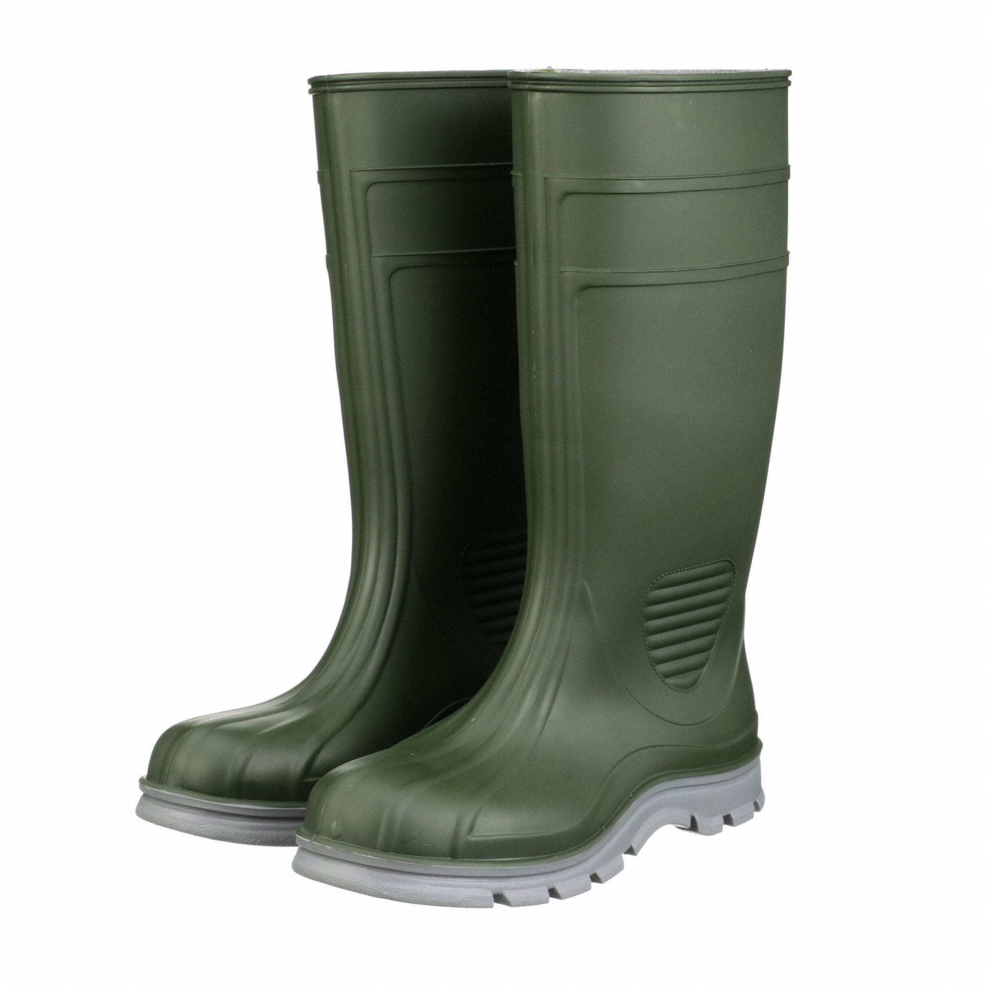 Green steel toe store boots