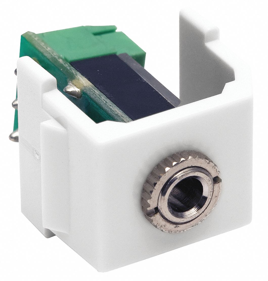 SnapFit Keystone Stereo Jack 3.5mm Screw