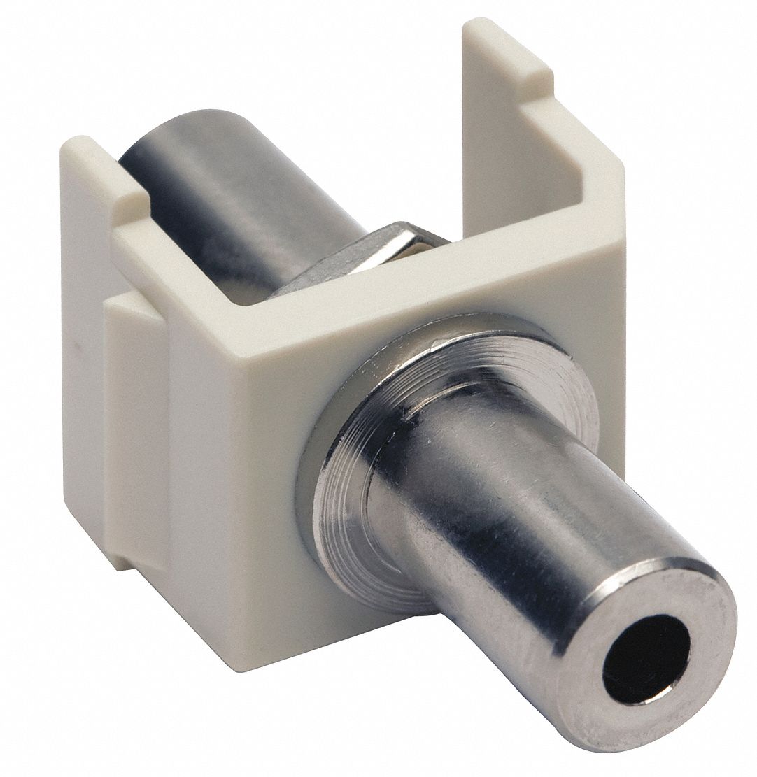 Snap Fit Keystone Stereo Jack F/F