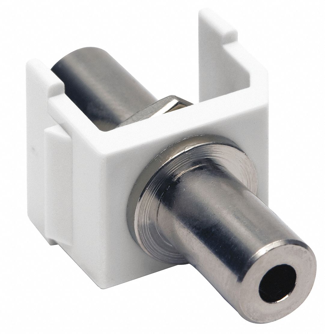 Snap Fit Keystone Stereo Jack F/F