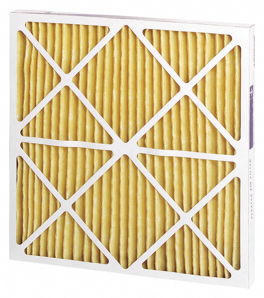 AEROSTAR PLEATED AIR FILTER,18X20X1,WHITE Pleated Air Filters FLG19637R 19637 Grainger