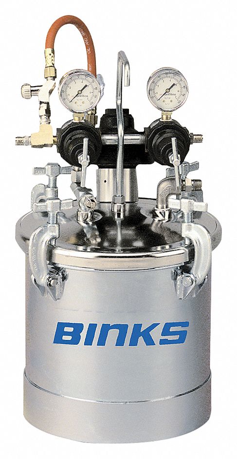 PAINT TANK,ZINC-PLATED STEEL