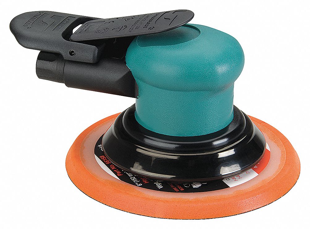 AIR RANDOM ORBITAL SANDER 0.25HP 6 IN.