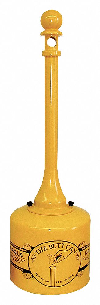 CAN BUTT 5GAL YELLOW