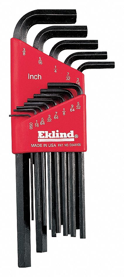 HEX KEY SET LONG SAE/METRIC 22 PC