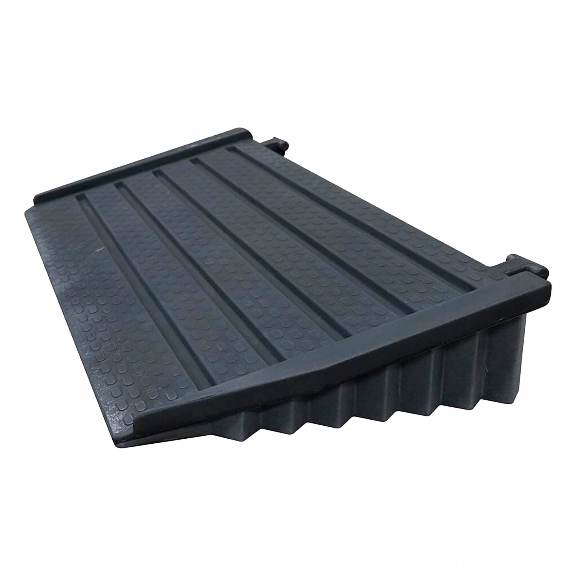 CYLINDER RACK RAMP, 6 CYLINDERS, LLDPE, 1,000 LB MAX LOAD CAPACITY, 5 IN OVERALL H