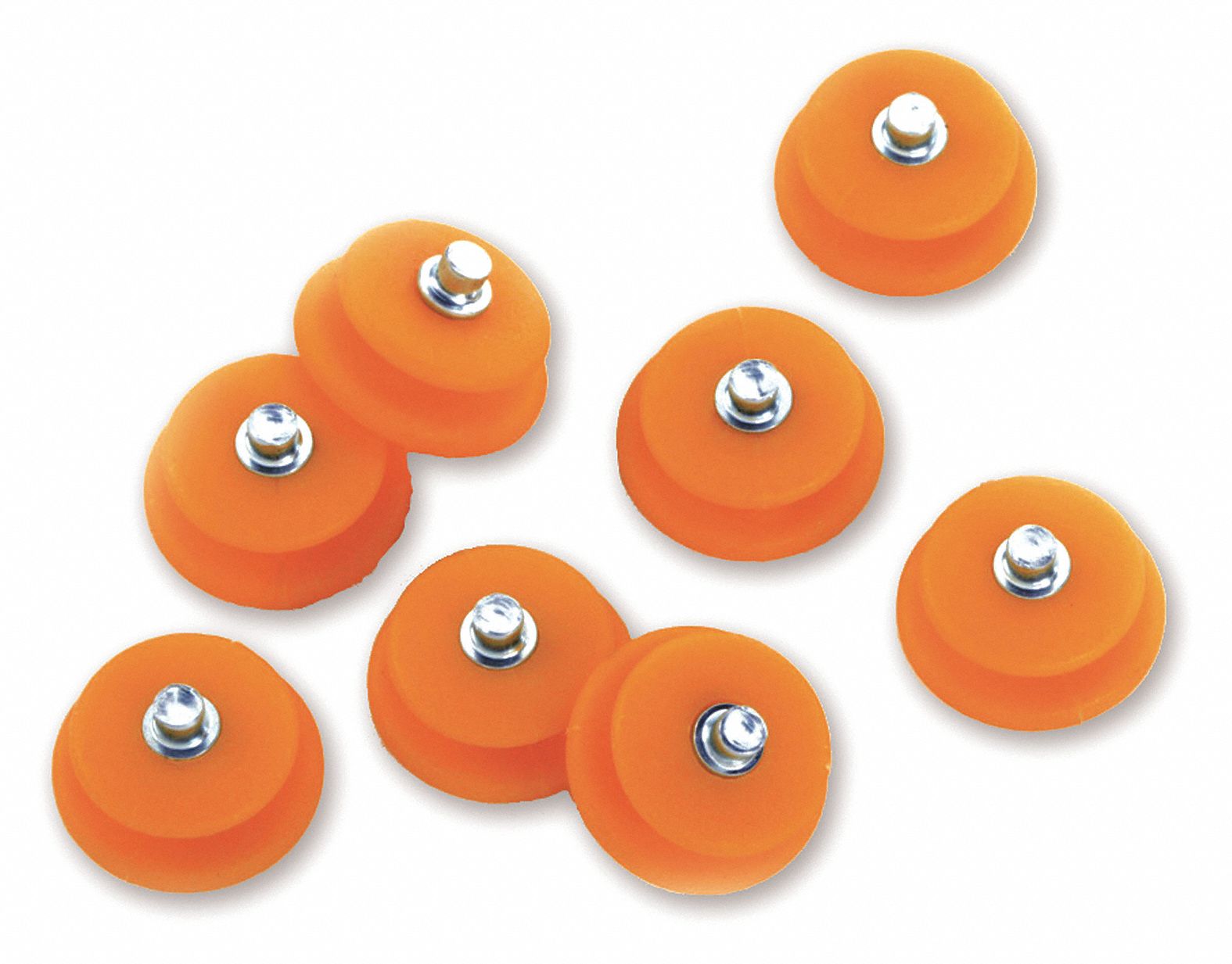REPLACEMENT SPIKES, ORANGE, CARBON STEEL, FOR ASPHALT/CONCRETE/GRAVEL/ICE SURFACES