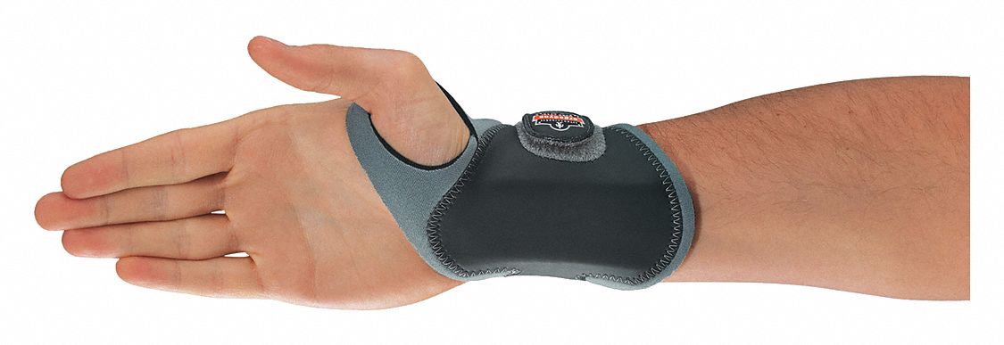 WRIST SUPPORT LIGHTWEIGHT GY RH XS/