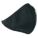 EMBOUT BUCCAL, 2 COUCHES, COTON, NOIR, UNIVERSEL, VELCRO