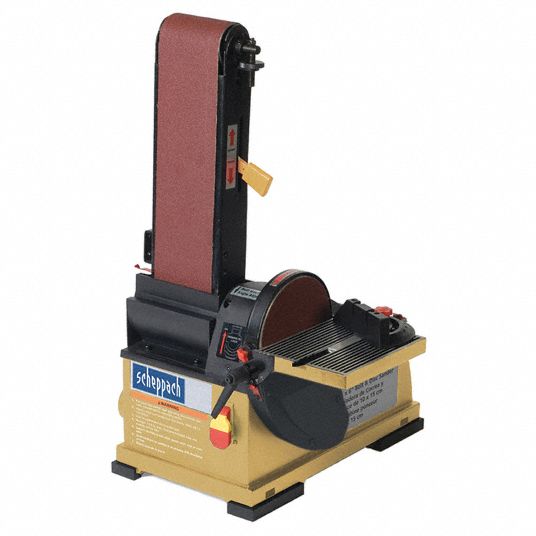 DAYTON Belt and Disc Sander, 1/3 HP, 120 V 15E315M90460 Grainger