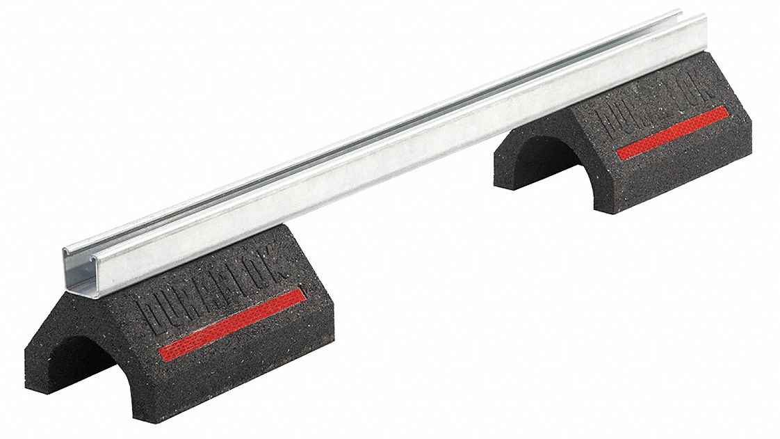 DURABLOK, Rubber Base, Electroplated Cast Iron, Pipe Support Block