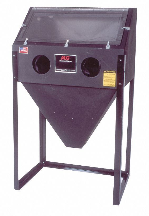 Alc Siphon Feed Abrasive Blast Cabinet Work Dimensions 35 X 23