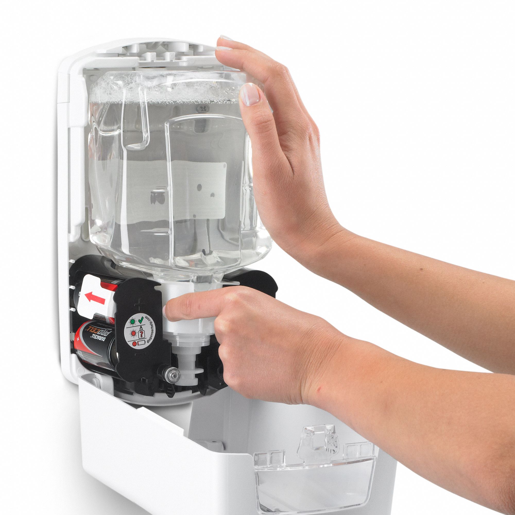 GOJO Soap Dispenser LTX12™, Liquid, 1,200 mL Refill Size, Gray, ABS