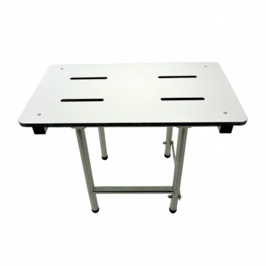 WINGITS, Fold Down Legs, Phenolic, ADA Rectangular Shower Seat 15E827
