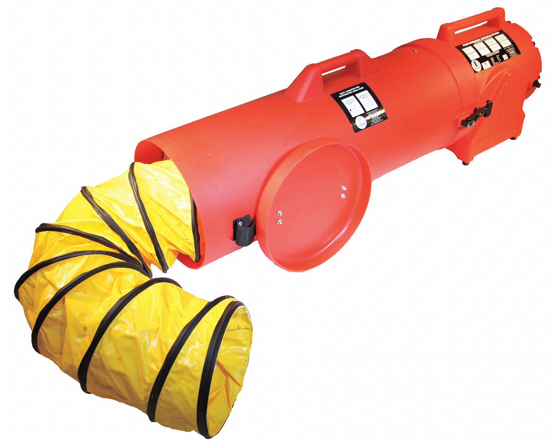 AIR SYSTEMS INTERNATIONAL Axial Confined Space Fan, 1/3 hp HP, 115V AC