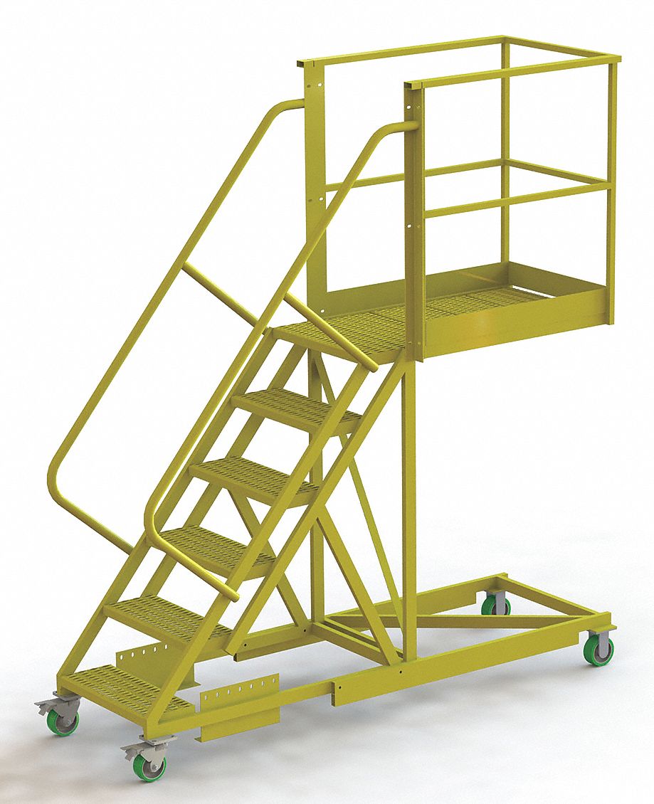 tri-arc-supported-6-step-cantilever-rolling-ladder-perforated-step