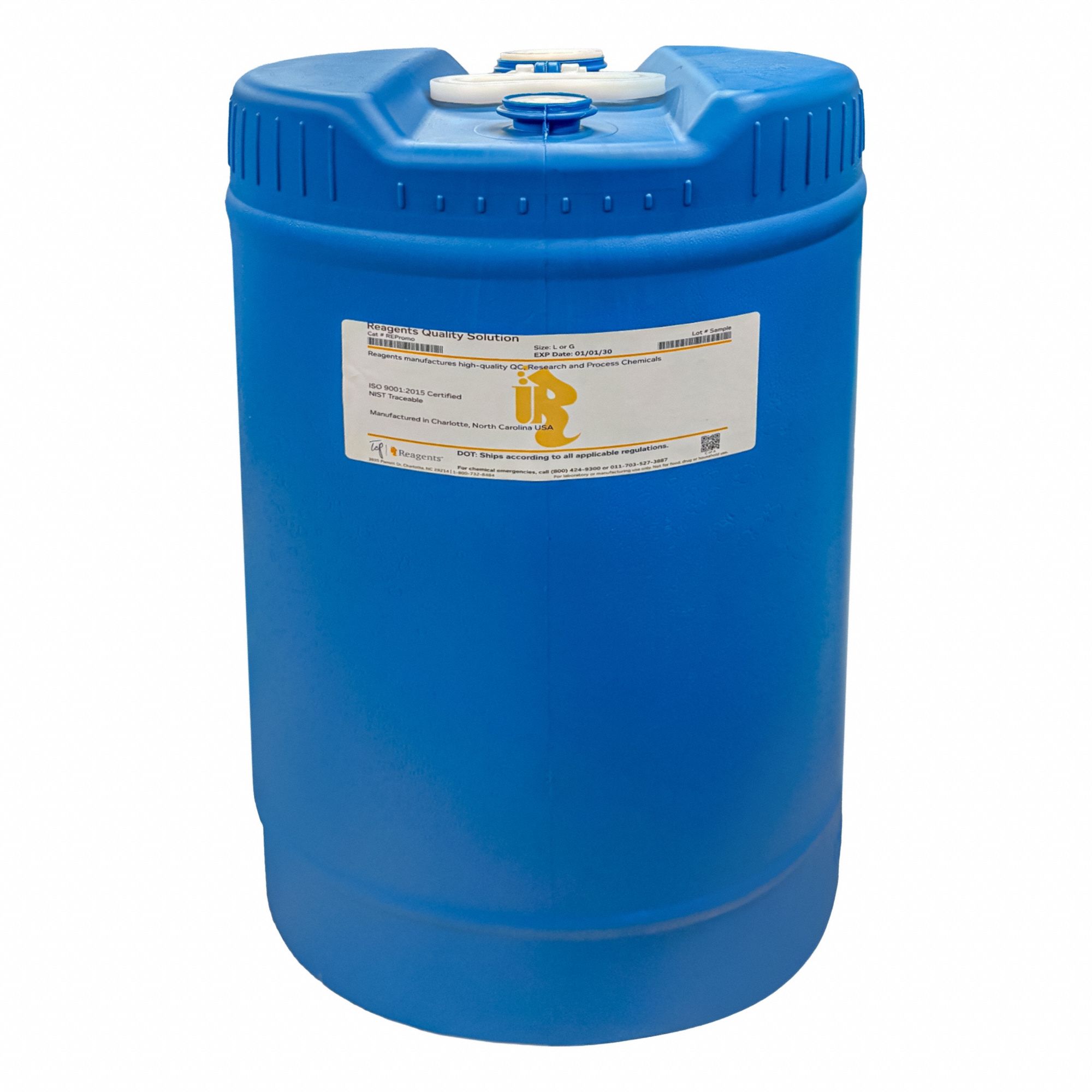 Hexanes: ACS Reagent, 15 gal, 110-54-3, <gt/>98% Concentration, Reagent, Liquid, Drum, Metal, 1