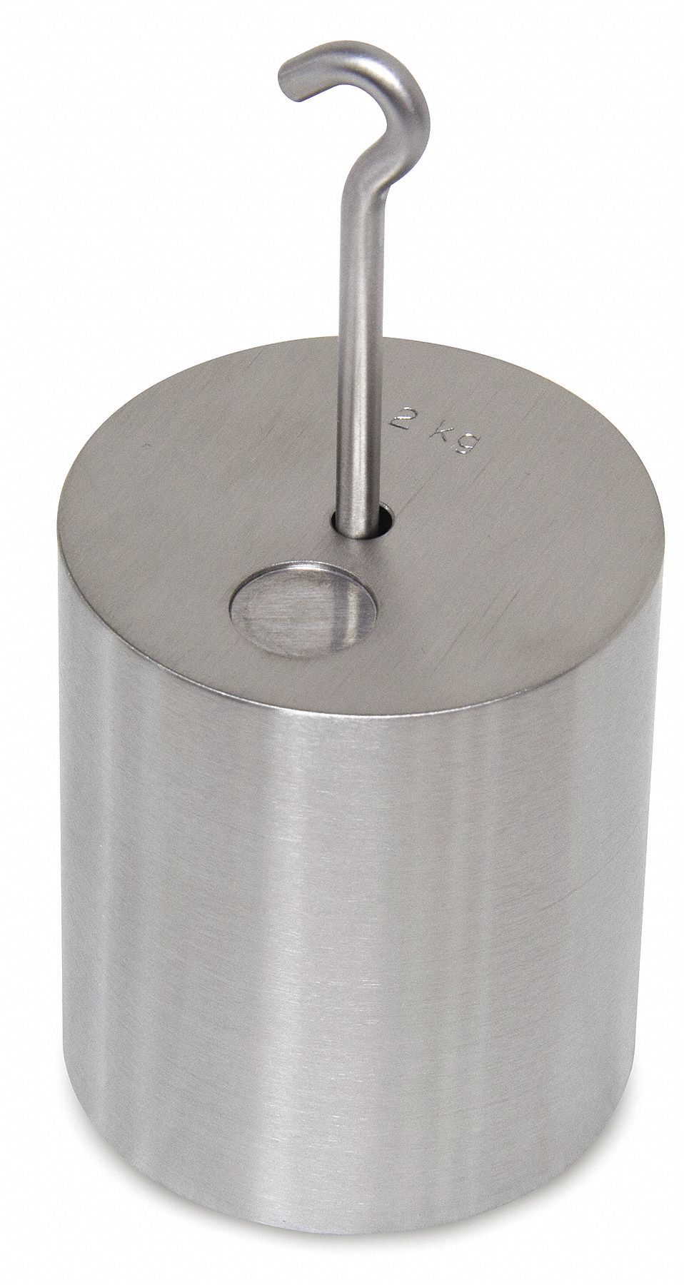 2Kg Stainless Steel Cylindrical Calibration Weight 