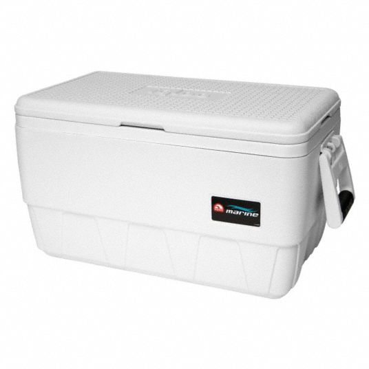 IGLOO, 36 qt Cooler Capacity, 24 1/4 in Exterior Lg, Marine Chest