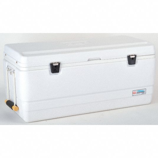 IGLOO, 72 qt Cooler Capacity, 29 1/2 in Exterior Lg, Marine Chest