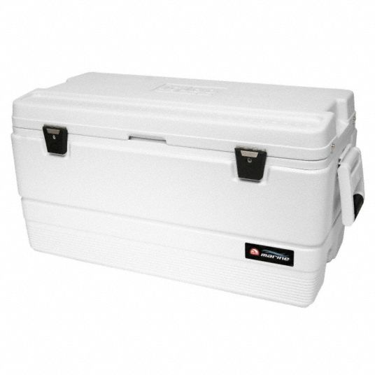 100L Custom Marine Food Cooler, Chest Cooler with Outrigger 3