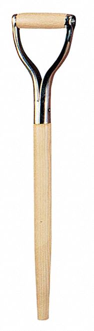 TRUE TEMPER DGrip Shovel Replacement Handle, 261/2", Wood and Steel