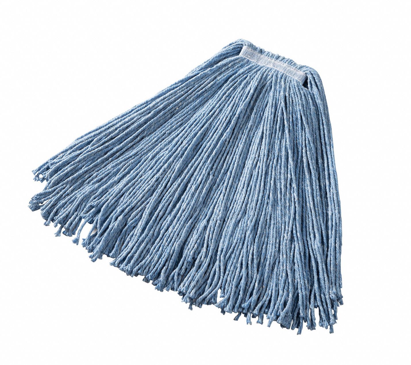 WET MOP,BLUE,COTTON/SYNTHETIC,PK12