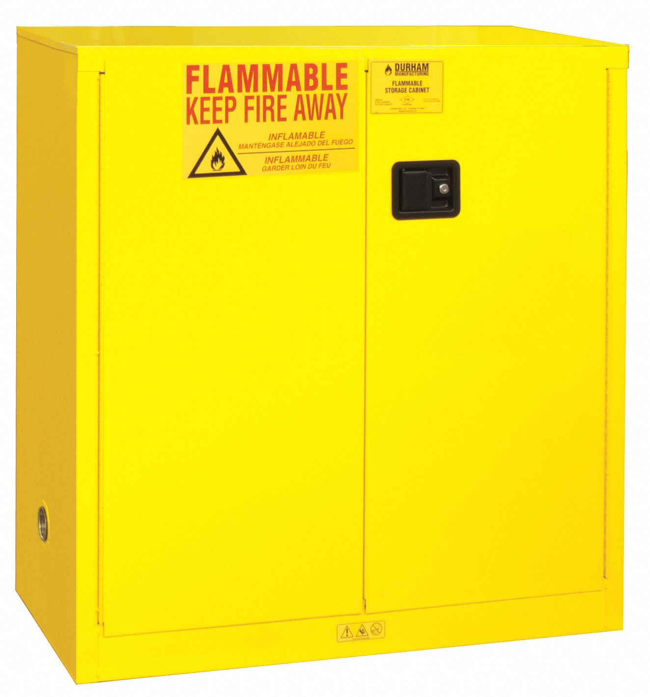 DURHAM 30 gal Flammable Manual Safety Door Type, 44