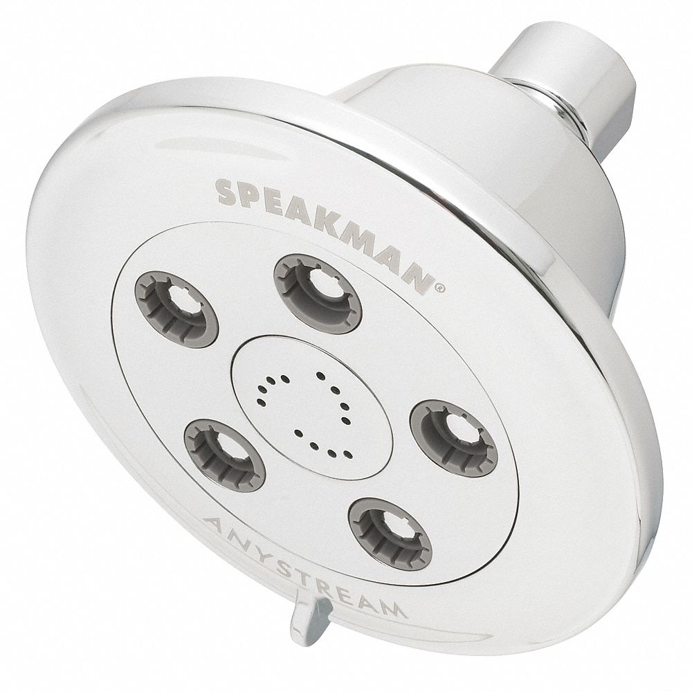 SHOWERHEAD: SPEAKMAN, CHELSEA, 2.5 GPM FIXED, POLISHED CHROME FINISH