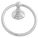 TOWEL RING: 04-6204, WALL MOUNT, 2¾ IN BASE H, 2¾ IN BASE WD, ZINC