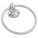 TOWEL RING: 04-8404, WALL MOUNT, 2⅛ IN BASE H, 2⅛ IN BASE WD, 6 IN RING HT