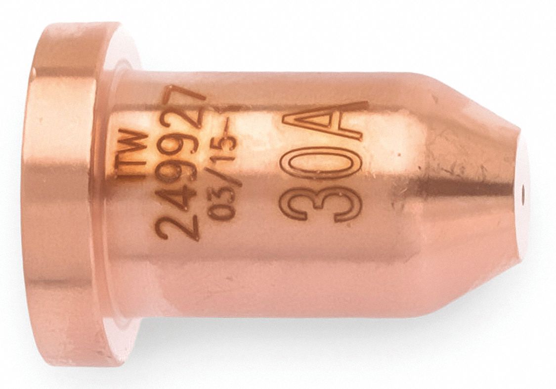 MILLER ELECTRIC, For Miller XT30/30C Plasma Torch, 30 A, Tip 15F415
