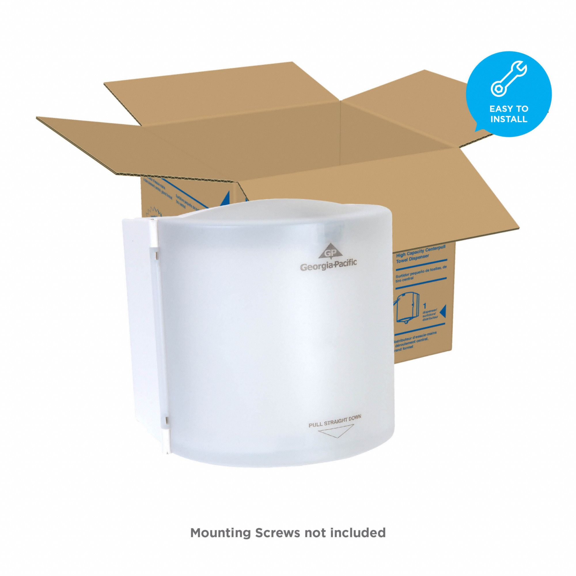 Paper Towel Dispenser, SofPull®, (1) Roll, Manual