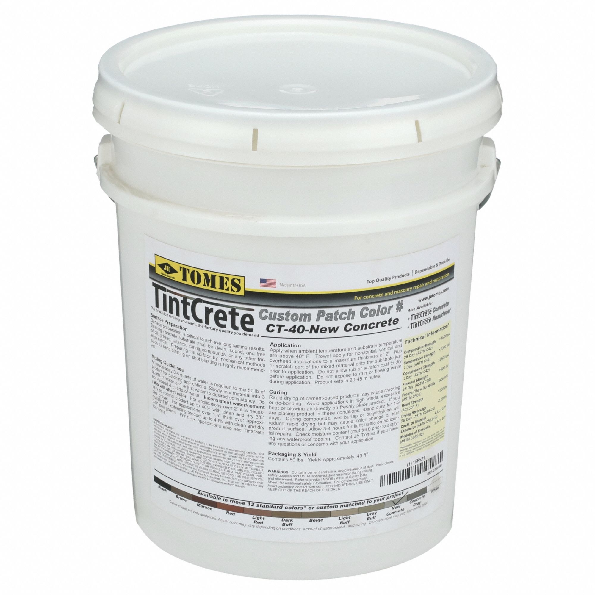 TintCrete Concrete Repair Compound