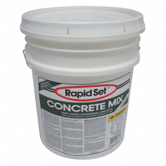 RAPID SET, Concrete Mix, 60 lb Container Size, Concrete Mix -  15F527