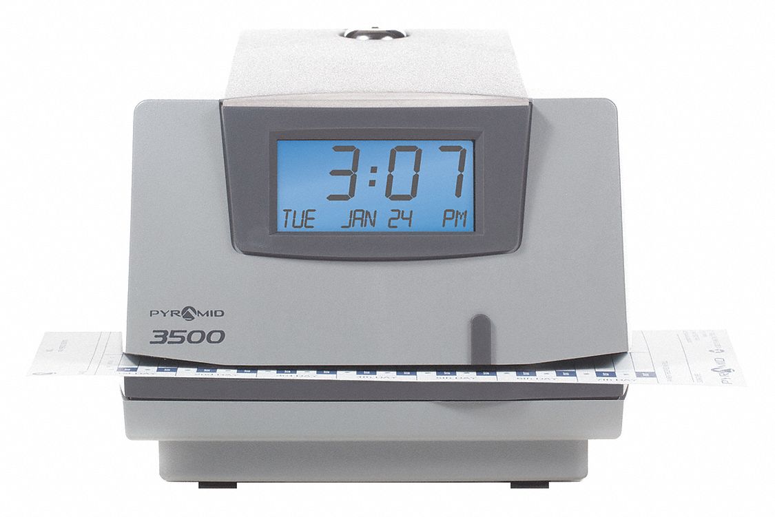 15F552 - Time Clock Digital LCD