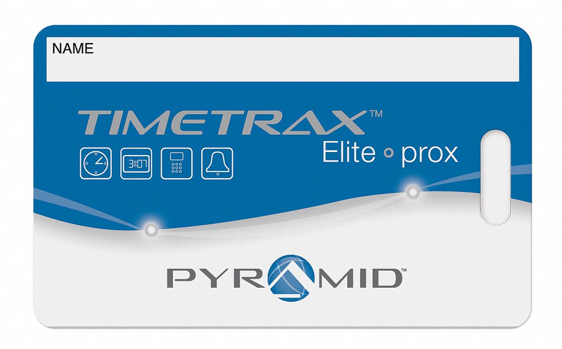 Proximity Badge 3 5/8in W 2 1/8in H PK15