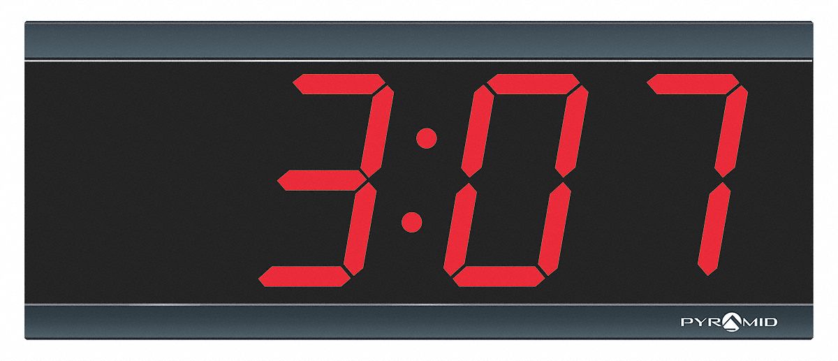 PYRAMID WIRELESS LED CLOCK,DIGITAL - Clocks - WWG15F566 | 9D34BR