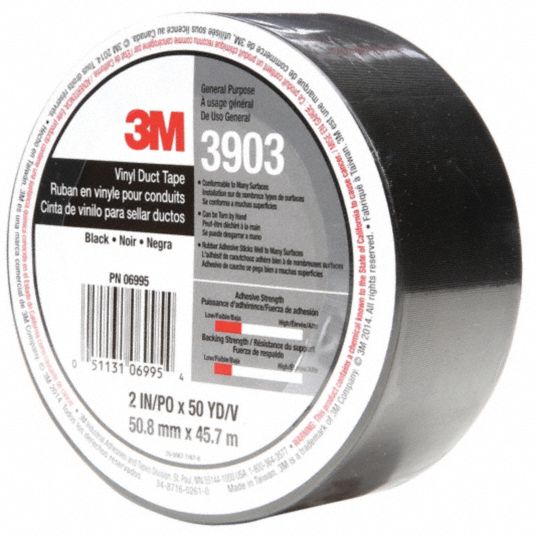 Black Multi-Purpose Duct Tape