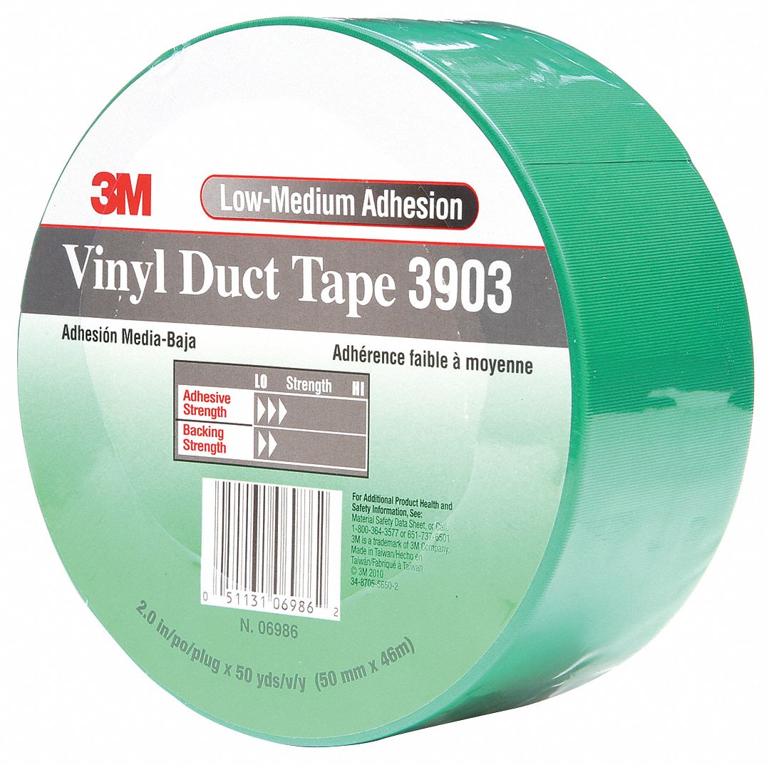 3M Duct Tape Grade LightDuty, Number of Adhesive Sides 1, Duct Tape