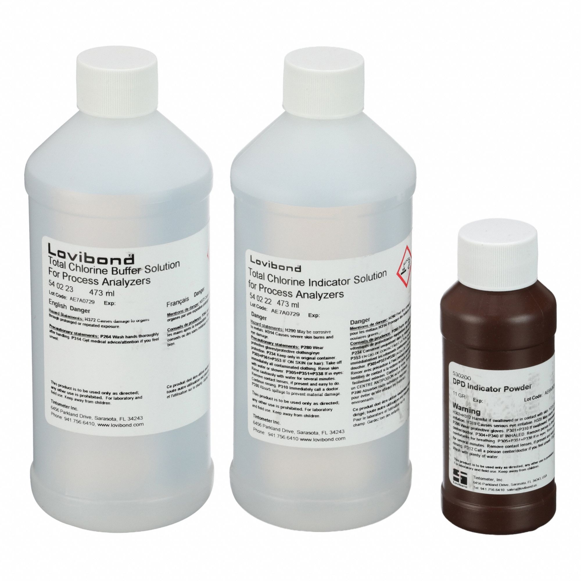 Vario Chlorine Analyzer Reagents - Total Chlorine Set