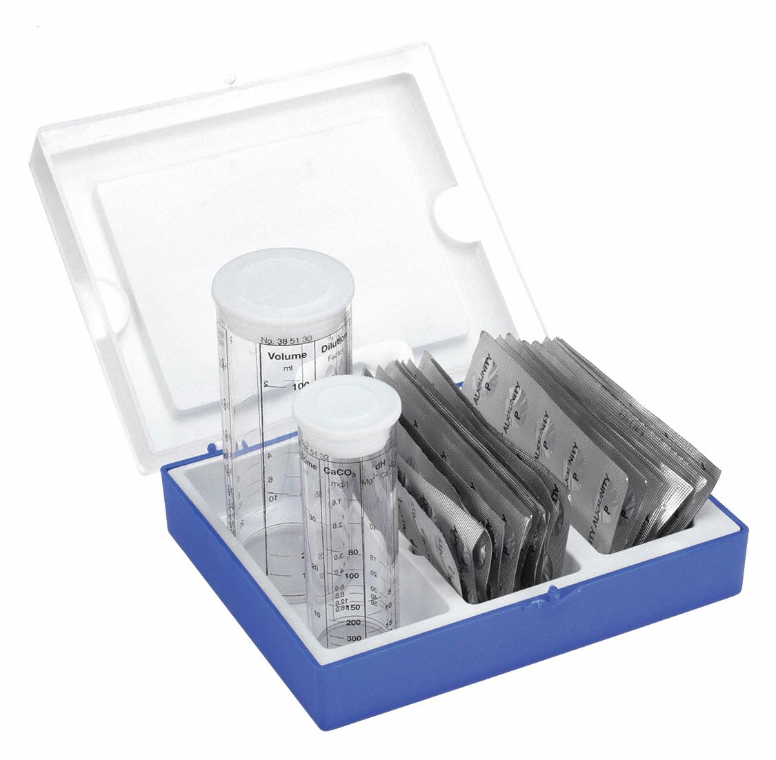 LOVIBOND, Test Kit, 20 to 500 mg/L, AlkalinityP Mini Kit 15G013