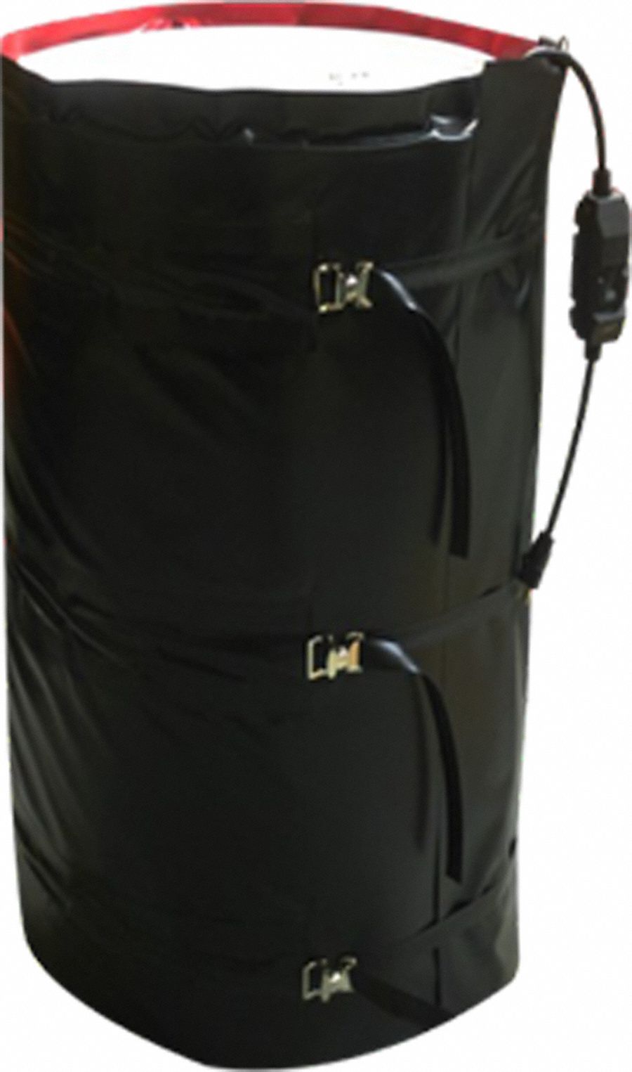 Drum Heater Blanket: 115V AC, 129.66 W Watts, 100°F, 30 gal, IP66, Drums, Indoor/Outdoor