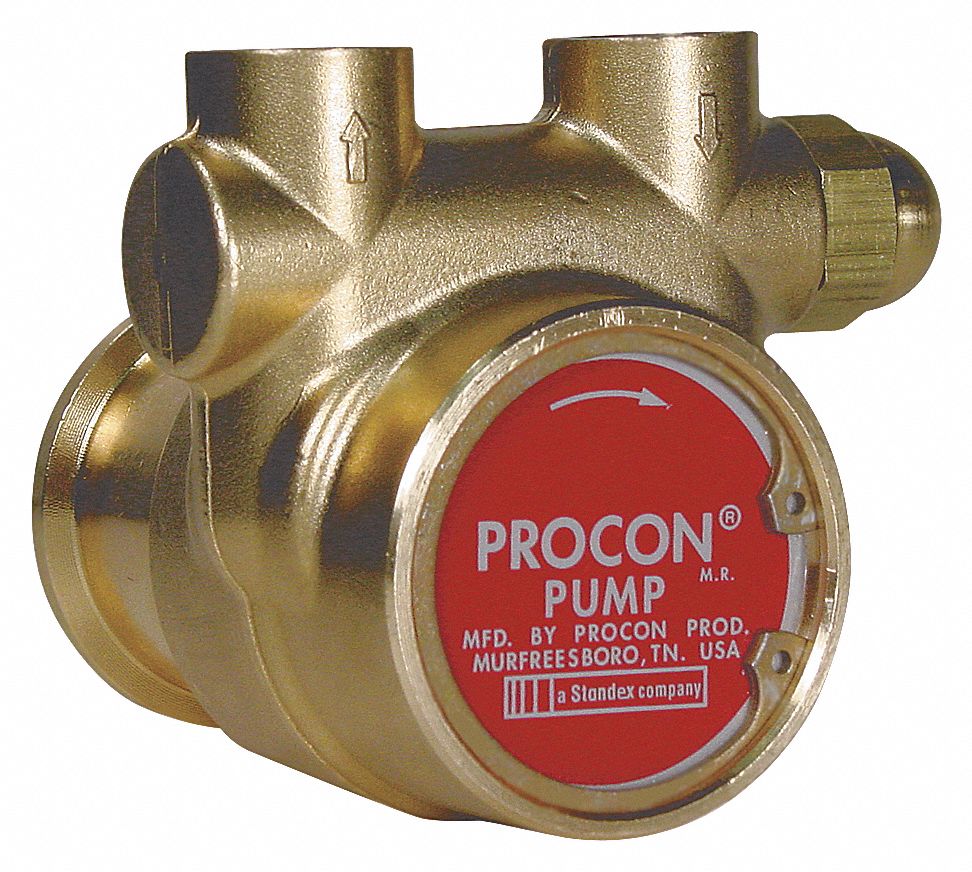 PUMP ROTARY VANE BRASS 3/8IN