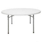 TABLE, FOLDING, 60IN, ROUND PLASTIC
