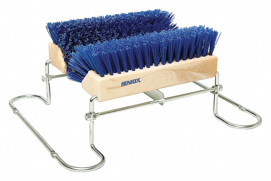 stiff boot brush